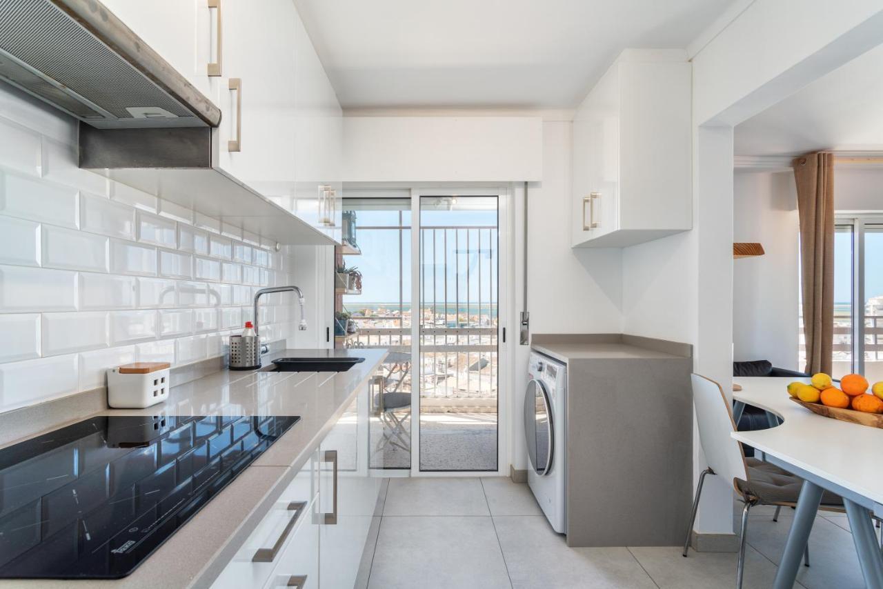 Faro Center Stunning View Apartamento Exterior foto