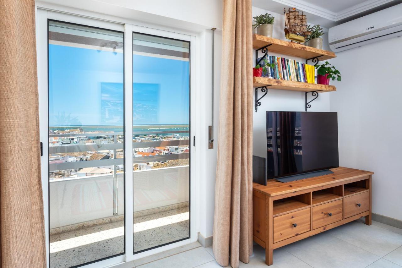 Faro Center Stunning View Apartamento Exterior foto